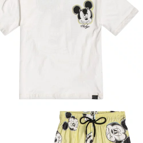 Conjunto Mickeys Verde Lima Leve Youccie