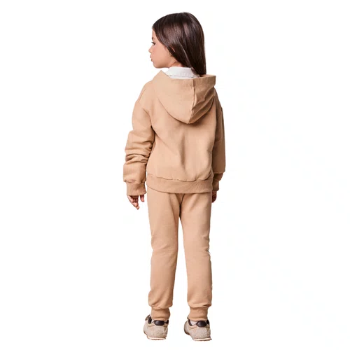 Conjunto Minnie Patches Bege Khaki Anime