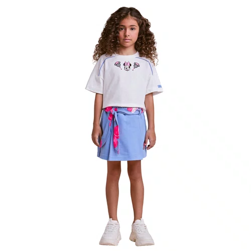 Conjunto Minnie Raquetes Azul Anime