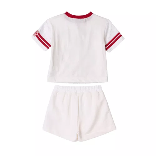 Conjunto Moletom Curto Renda Off Minnie Anime