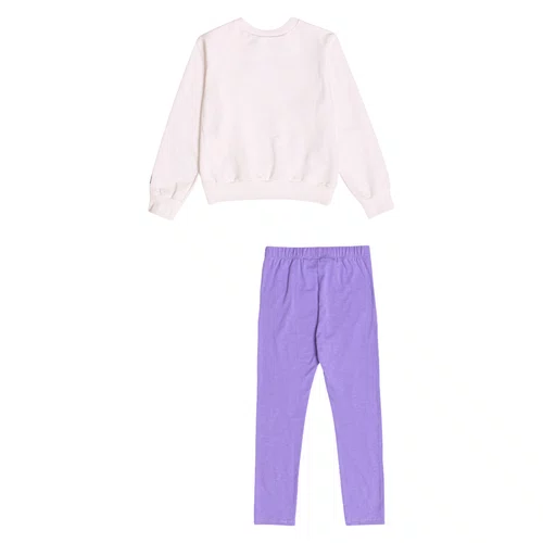 Conjunto Moletom e Legging Malha Rapunzel Bimbi