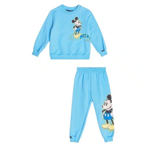 Conjunto Moletom Mickeys Azul Celeste Youccie