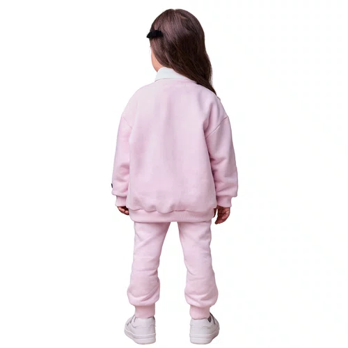 Conjunto Moletom Rosa Baby Minnie Anime