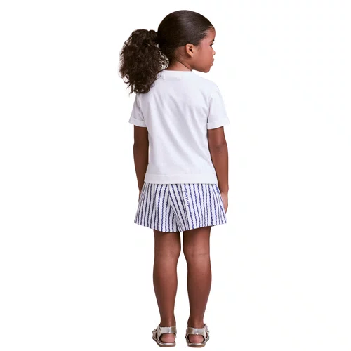 Conjunto Navy Listrinhas Hope Branco Anime