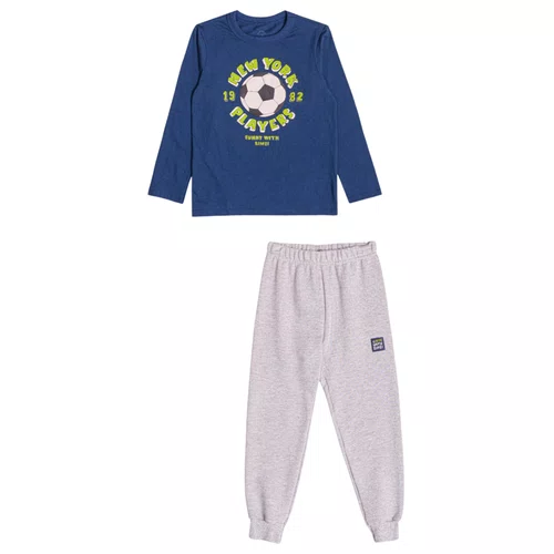 Conjunto NY Players Marinho e Mescla Bimbi