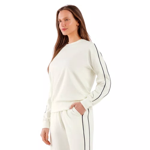 Conjunto Off Listra Lateral Preto Cor Com Amor