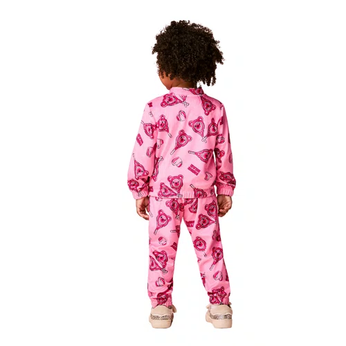 Conjunto Plush Ursa Raquetes Chiclete Momi