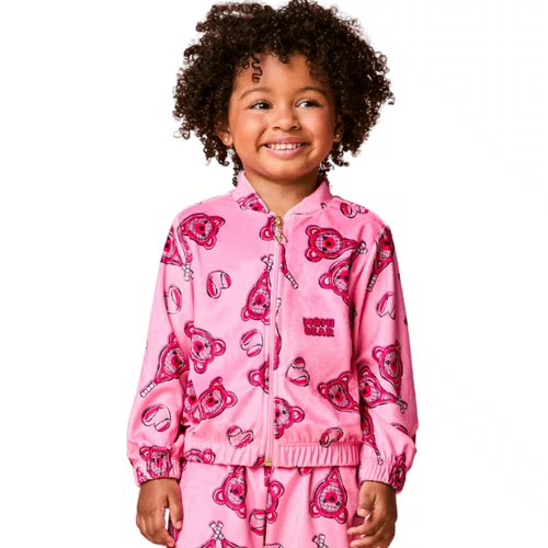 Conjunto Plush Ursa Raquetes Chiclete Momi