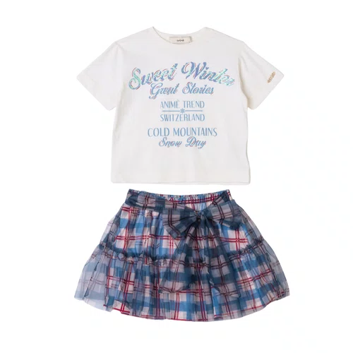 Conjunto Saia e Blusa Sweet Winter Anime