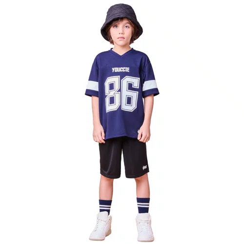 Conjunto Sport College Marinho Youccie