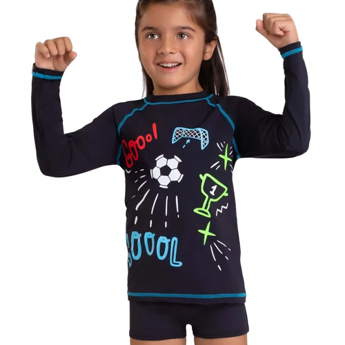 Conjunto Sports Gol Preto Dedeka