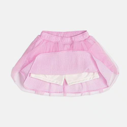 Conjunto Strawberry Ice Cream Saia Tule Rosa Momi