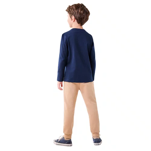 Conjunto Vingadores Marinho e Khaki Bimbi