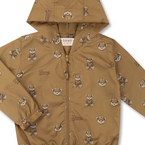 Corta Vento Impermeavel Caramelo Teddy Dame