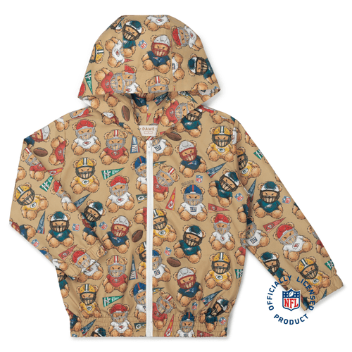 Jaqueta Corta Vento Bege NFL Ursos Dame