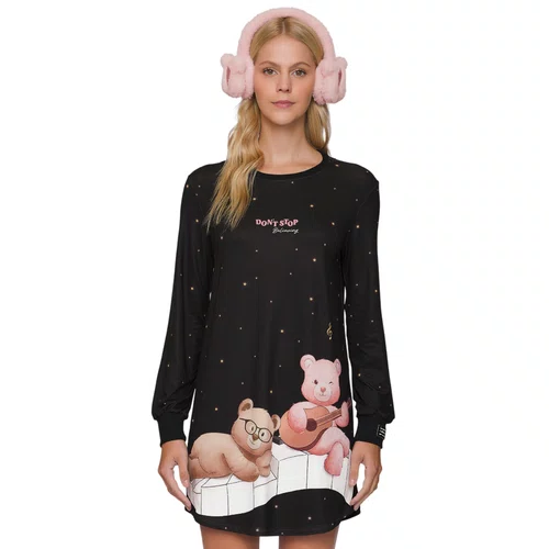 Dress Camisola Manga Longa Song Partners Lua Lua
