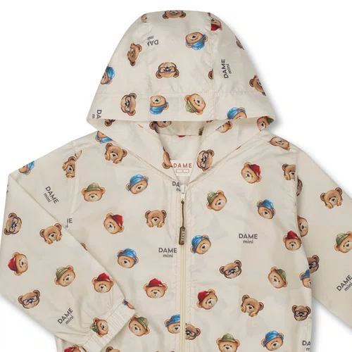 Jaqueta Corta Vento Ursinhos Teddys Off Dame