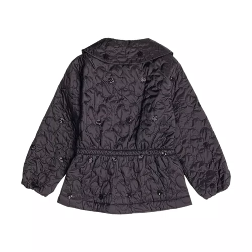 Jaqueta Matelasse com Paete Preto Momi