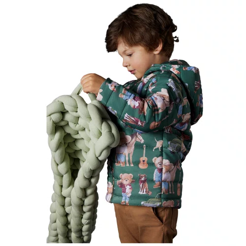 Jaqueta Puffer Verde Oliva Teddys Country Dame