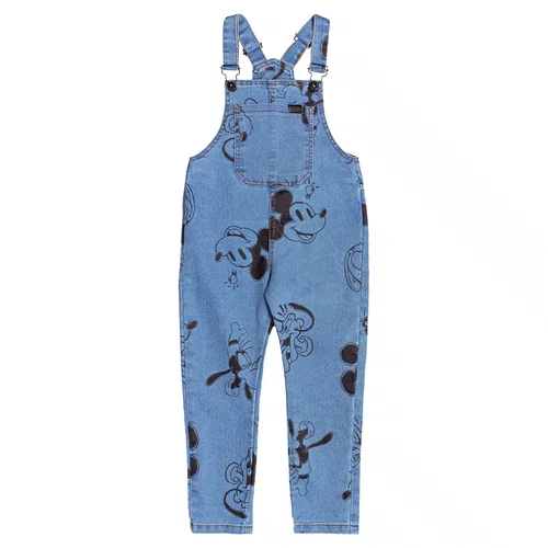 Jardineira Mickey Amigos Jeans Youccie