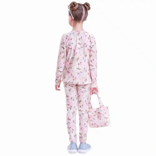 Legging Light Estampado Cavalinhos Pituchinhus