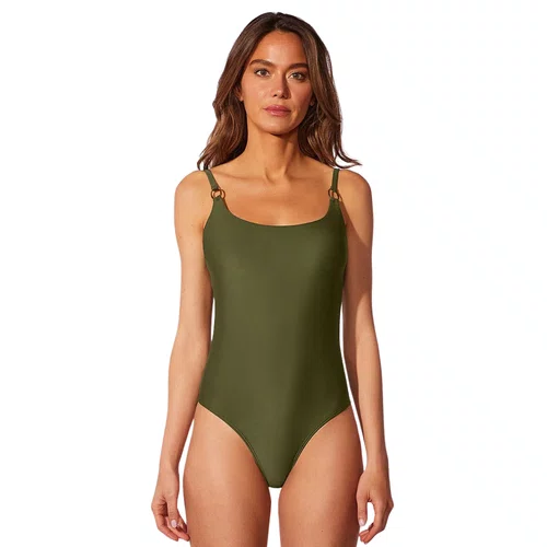 Maiô Básico Lisos Verde Militar Cia Marítima