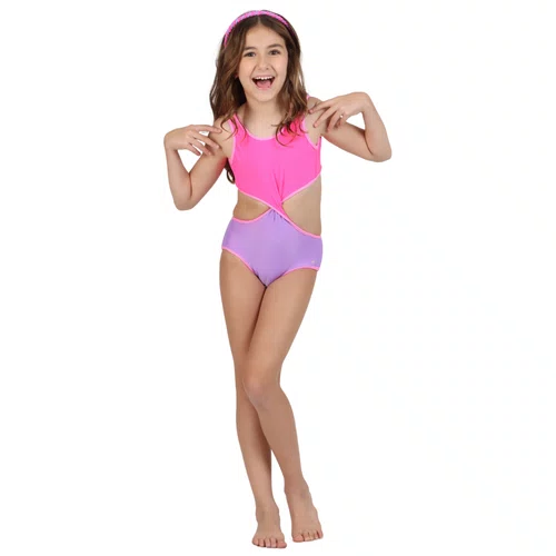 Maio Carol Dupla Face Rosa Lilas Siri Kids