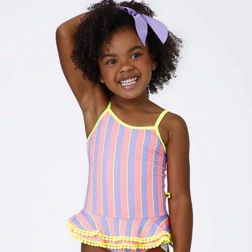 Maiô Infantil Babadinhos Pop Siri Kids