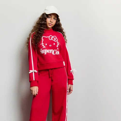Moletom Hello Kitty Super Cool Vermelho Authoria