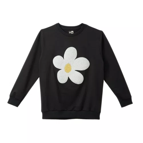 Moletom Oversized Bordado Margarida Farm Futura