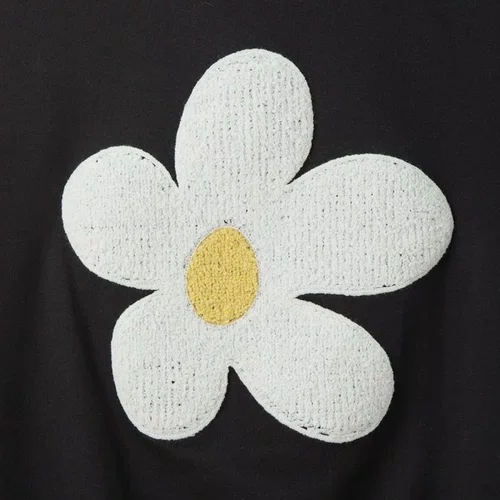 Moletom Oversized Bordado Margarida Farm Futura
