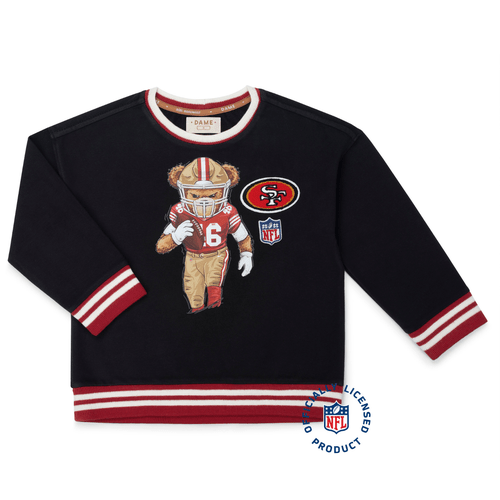 Blusao Moletom SF49ERS Black DAme