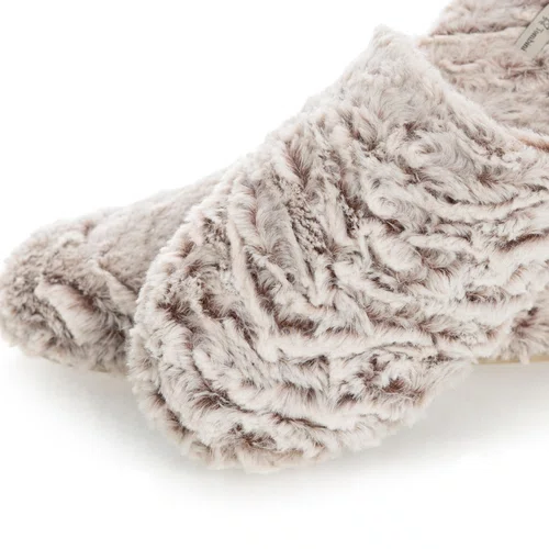 Pantufa Chinelo Fluffy Easy Branco Daniela Tombini