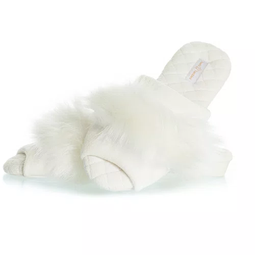 Pantufa Chinelo Karina Branco Pelinho Daniela Tombini