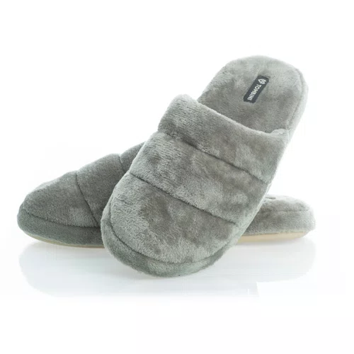 Pantufa Chinelo Masculino Stefano Cinza Tombini