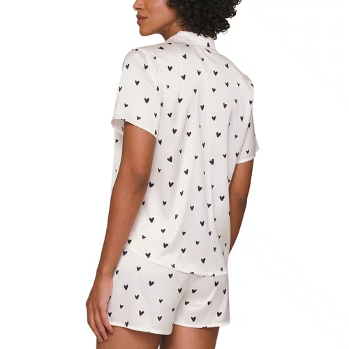 Pijama Aberto Short Heartbeat Lua Lua