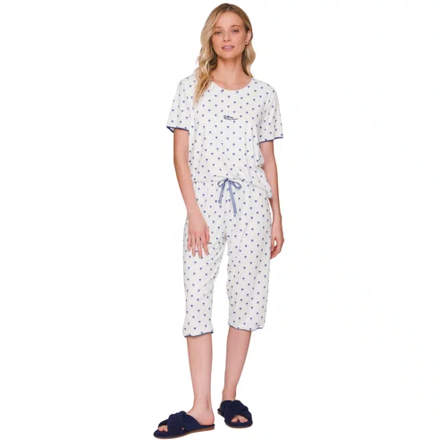 Pijama Capri Bloom in Blue Lua Lua