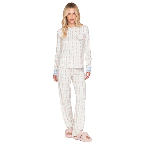 Pijama Comfort Feminino All Print Beauty Flow Lua Luá