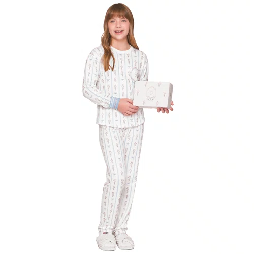 Pijama Comfort Infantil Feminino Beauty Flow Lua Luá