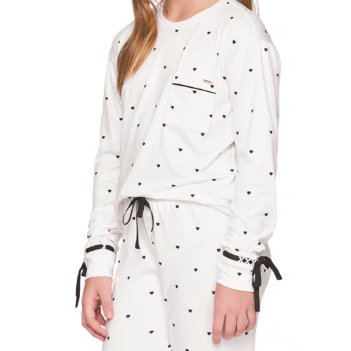 Pijama Comfort Kids Feminino Gracious Lua Lua