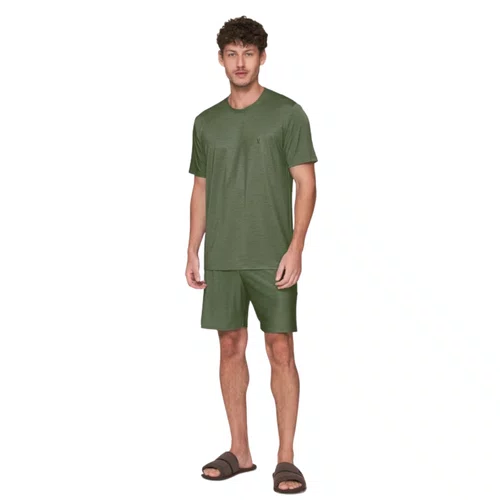 Pijama Curto Classic Masculino Ease Cactus Lua Luá