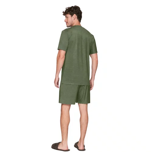 Pijama Curto Classic Masculino Ease Cactus Lua Luá