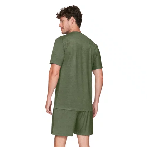 Pijama Curto Classic Masculino Ease Cactus Lua Luá
