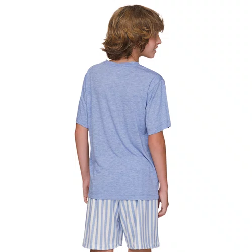 Pijama Curto Infantil Menino Best Time Ever Lua Lua