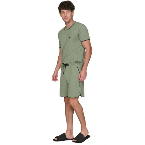 Pijama Curto Masculino Deep Mirage Tea Lua Lua