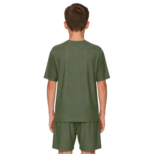 Pijama Curto Teen Masculino Ease Cactus Lua Luá