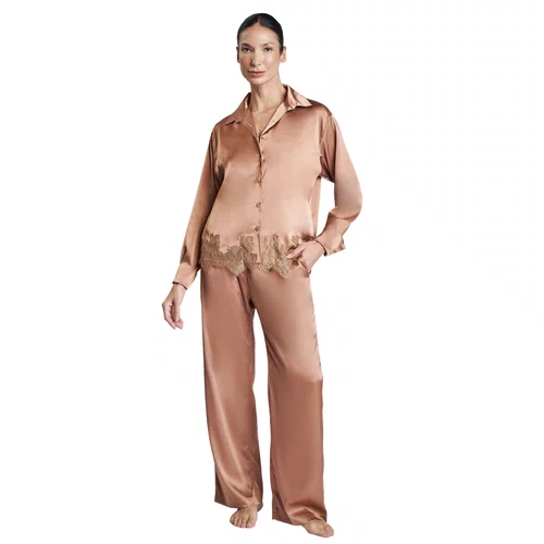 Pijama Feminino Cetim Americano Chocolat Revedenfant