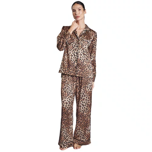 Pijama Feminino Cetim Longo Panther Revedenfant