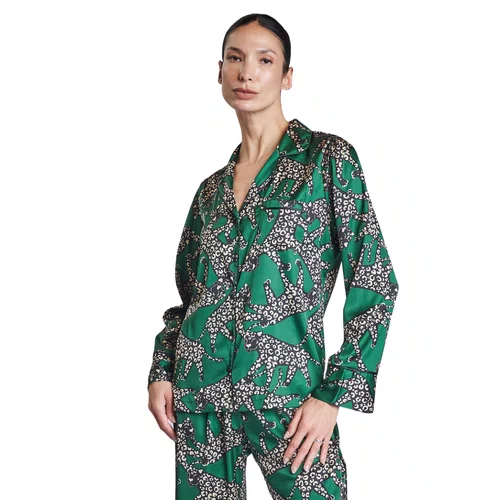 Pijama Feminino Cetim Wow Verde Revedenfant
