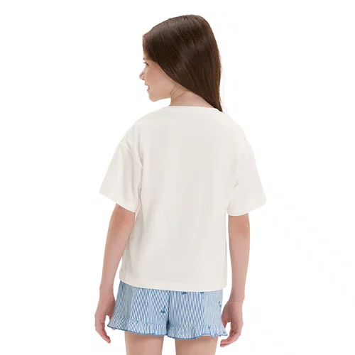 Pijama Infantil Menina Coqueiros Babadinho Cor Com Amor